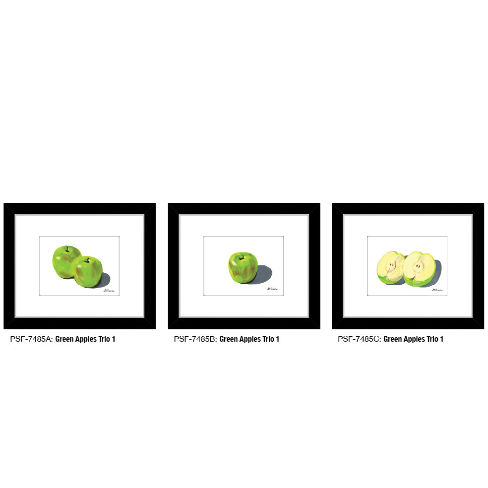 Green Apples 1, Print TRIO (#7485)