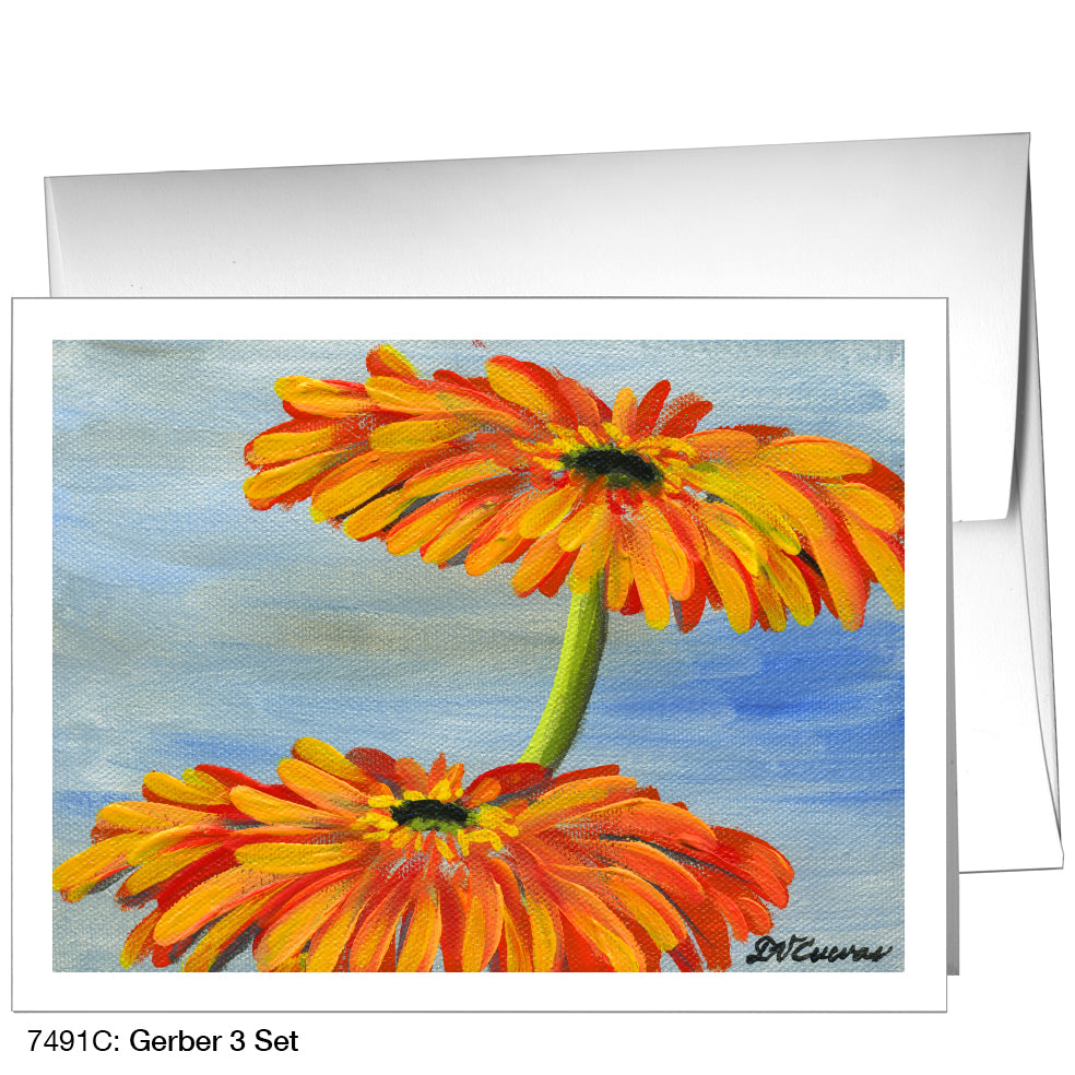 Gerber 3 Set, Greeting Card (7491C)