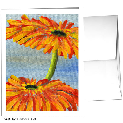 Gerber 3 Set, Greeting Card (7491CA)