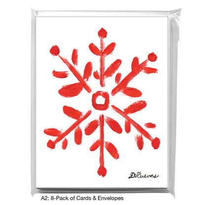 Snowflake Trio 2, Greeting Card (7495)