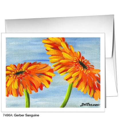 Gerber Sanguine, Greeting Card (7496A)