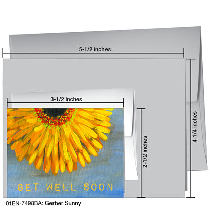 Gerber Sunny, Greeting Card (7498BA)