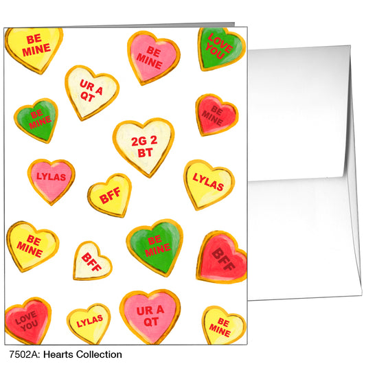 Hearts Collection, Greeting Card (7502A)