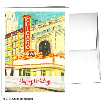 Chicago Theater, Greeting Card (7507B)