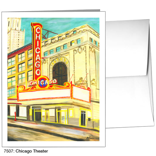 Chicago Theater, Greeting Card (7507)