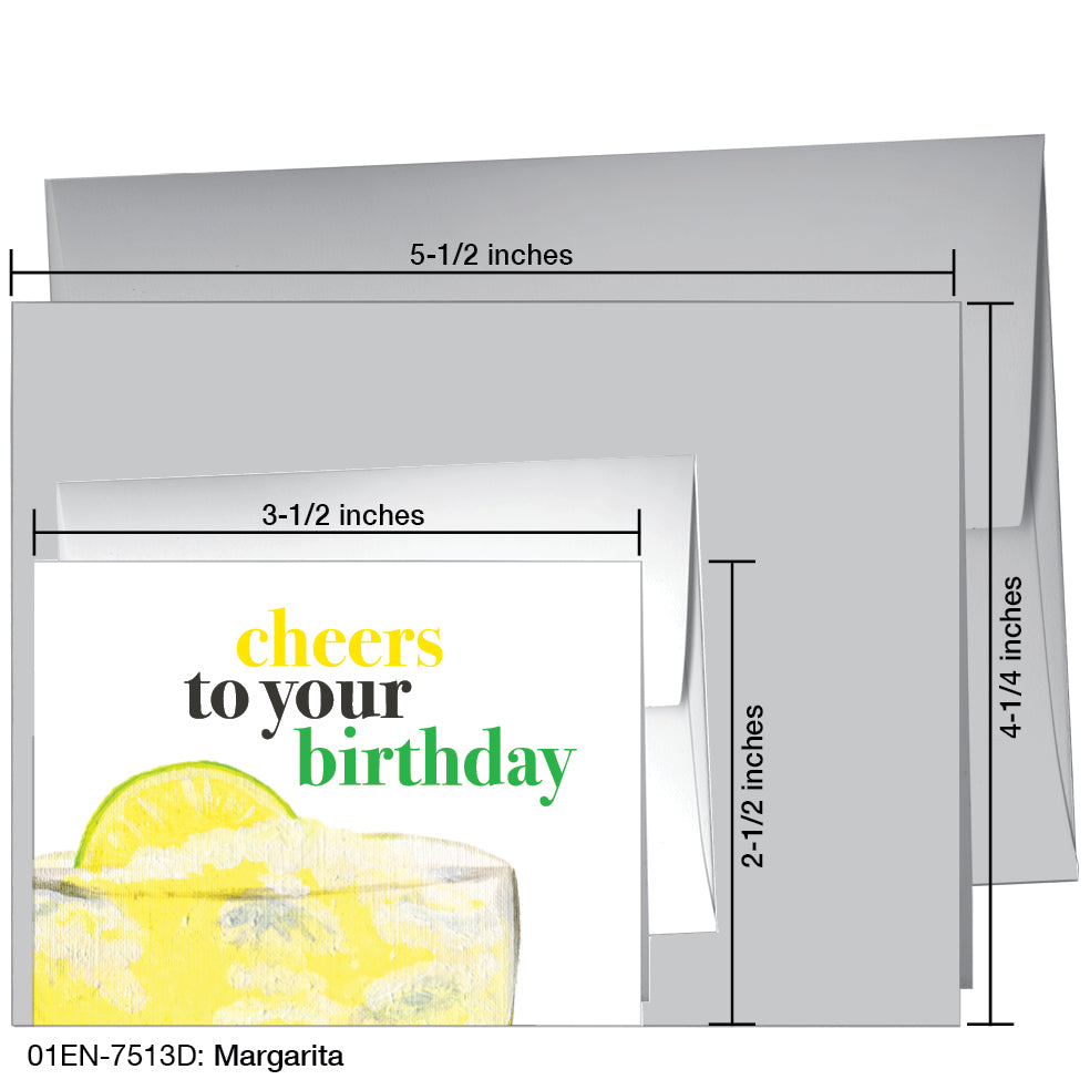 Margarita, Greeting Card (7513D)