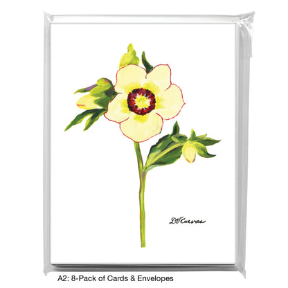 Romance Hellebore, Greeting Card (7516)