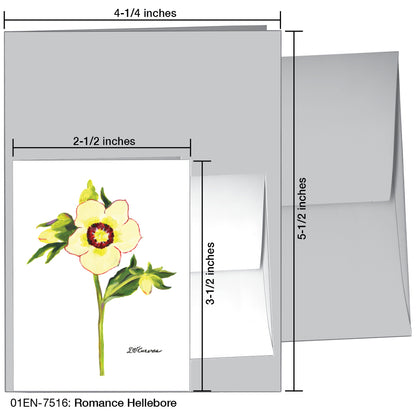 Romance Hellebore, Greeting Card (7516)