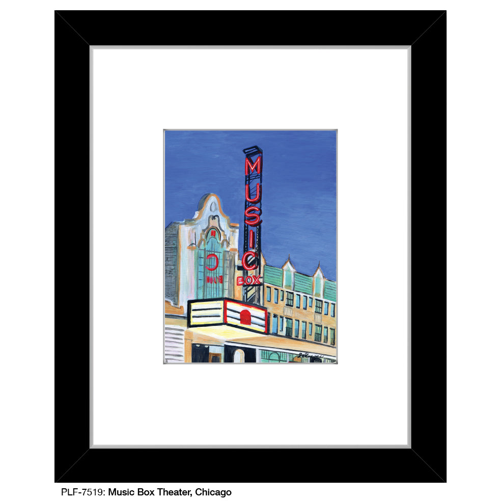 Music Box Theater, Chicago, Print (#7519)