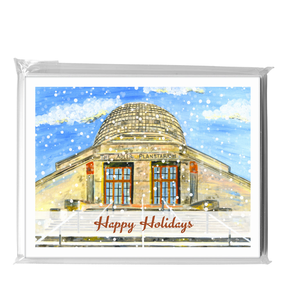 Adler Planetarium, Chicago, Greeting Card (7521A)