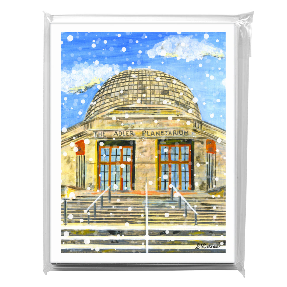 Adler Planetarium, Chicago, Greeting Card (7521E)