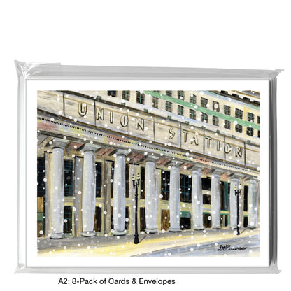 Union Station, Chicago, Greeting Card (7523B)