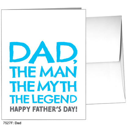 Dad, Greeting Card (7527F)