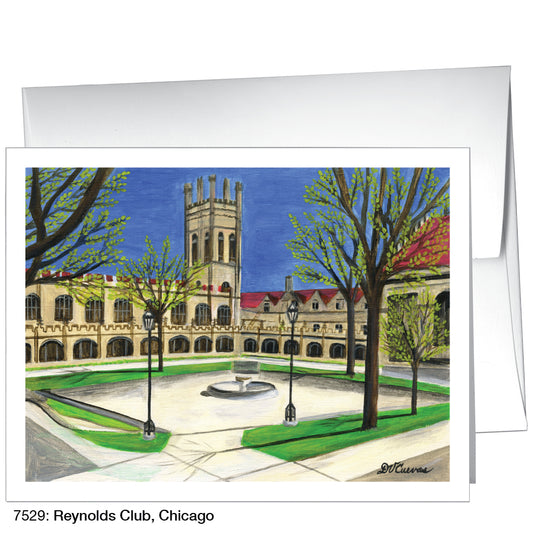 Reynolds Club, Chicago, Greeting Card (7529)