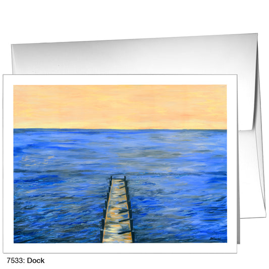 Dock, Greeting Card (7533)