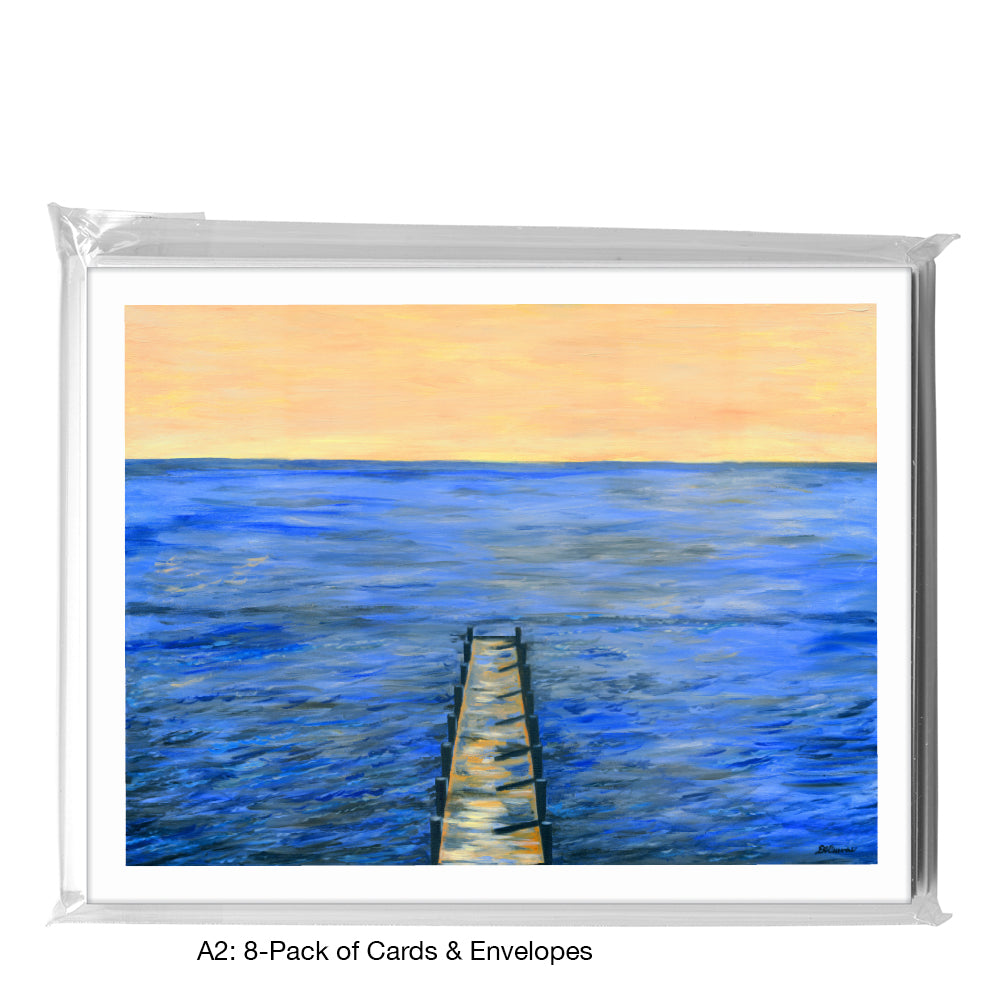 Dock, Greeting Card (7533)