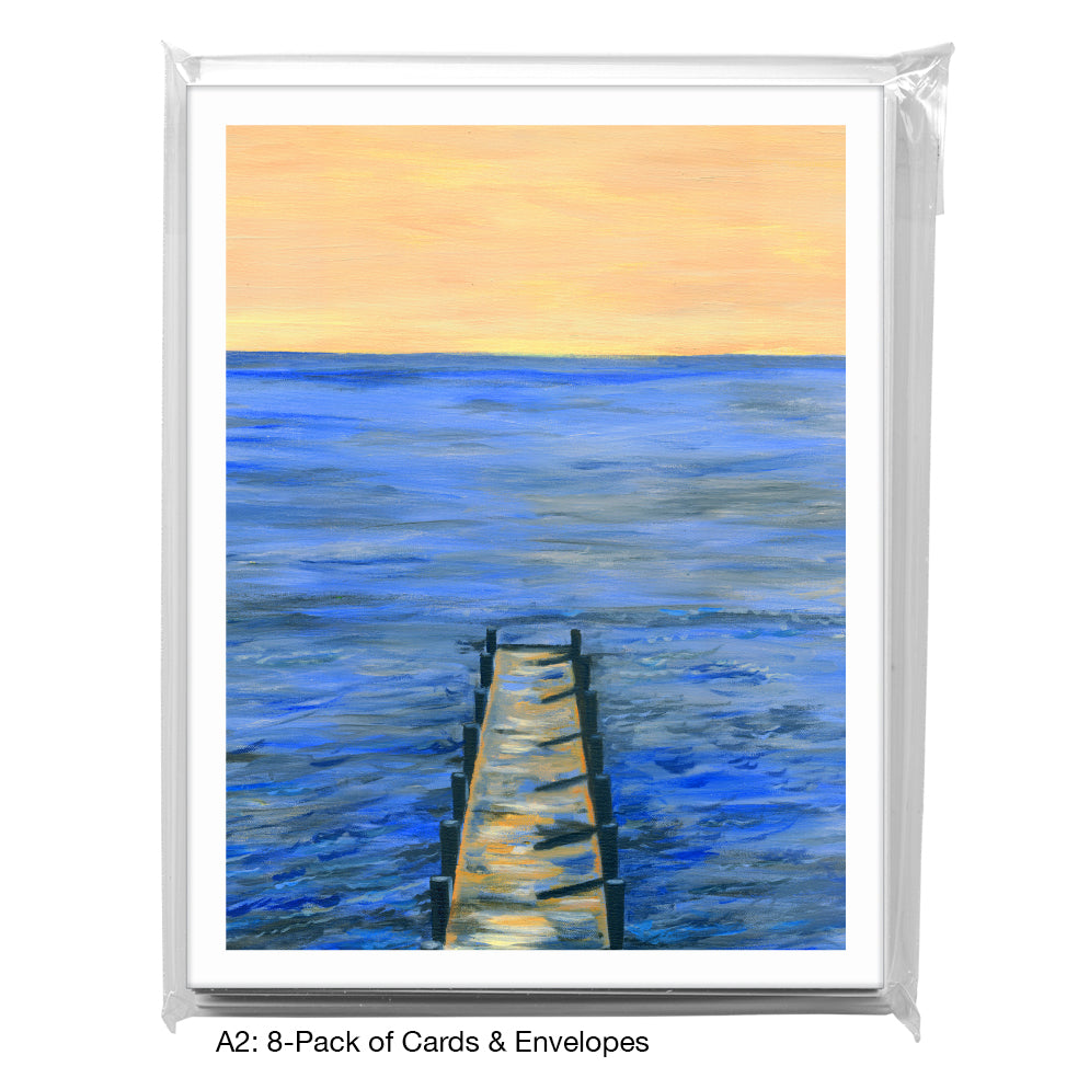 Dock, Greeting Card (7533C)