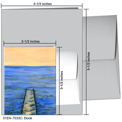 Dock, Greeting Card (7533C)