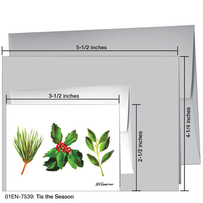 Tis The Season, Greeting Card (7539)