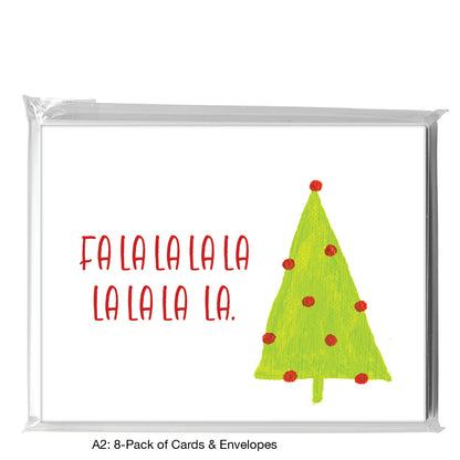 Trees With Ornaments, Greeting Card (7548K)