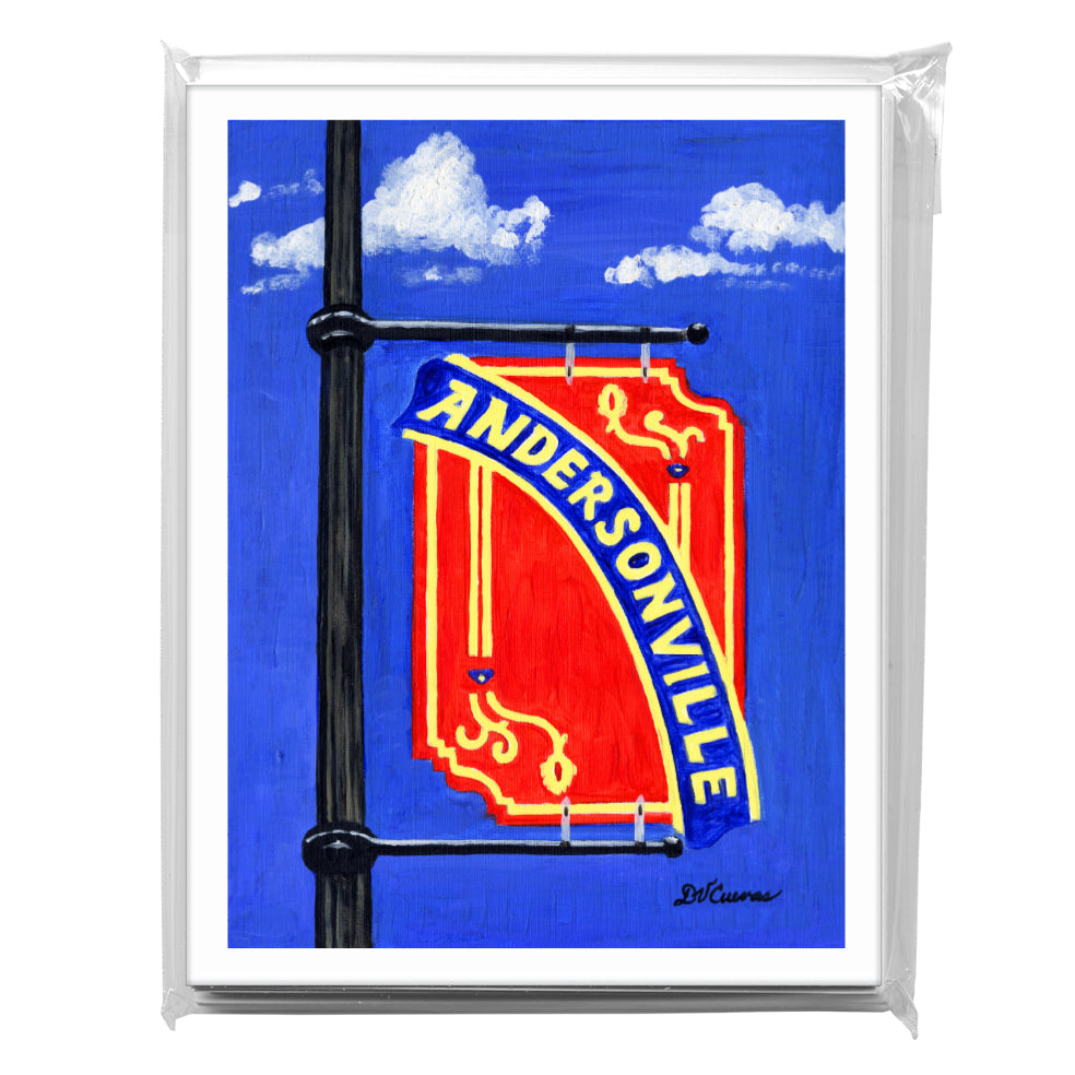 Andersonville, Chicago, Greeting Card (7549)