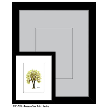 Seasons Tree Twin, Print (#7550)