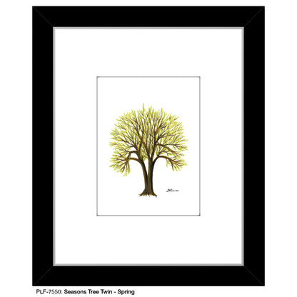 Seasons Tree Twin, Print (#7550)