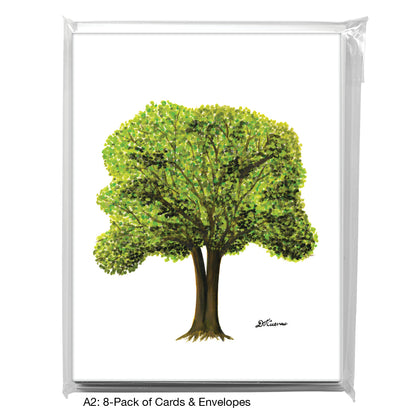 Seasons Tree Twin, Greeting Card (7551)