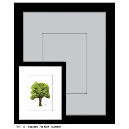 Seasons Tree Twin, Print (#7551)