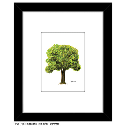 Seasons Tree Twin, Print (#7551)