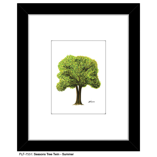 Seasons Tree Twin, Print (#7551)