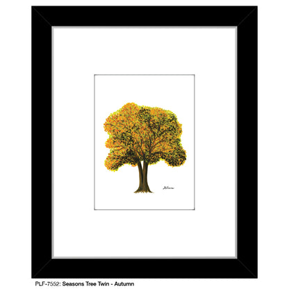 Seasons Tree Twin, Print (#7552)