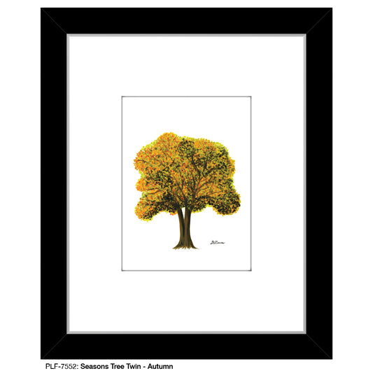 Seasons Tree Twin, Print (#7552)