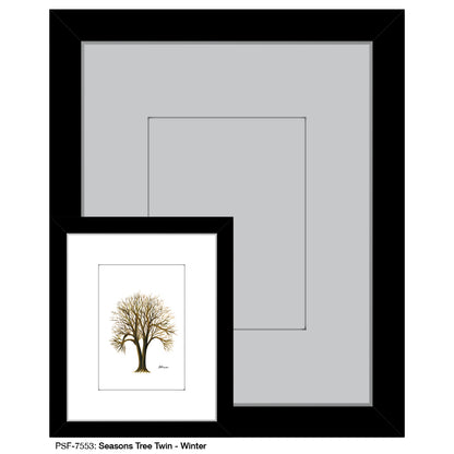 Seasons Tree Twin, Print (#7553)