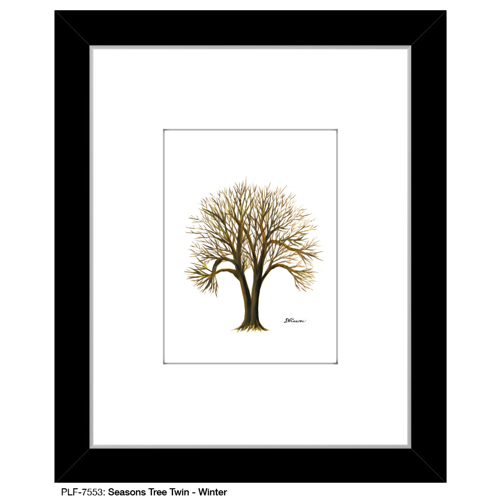 Seasons Tree Twin, Print (#7553)