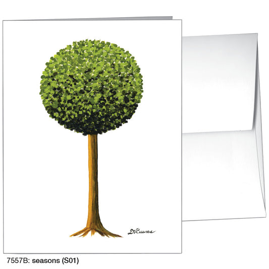 Seasons (01), Greeting Card (7557B)