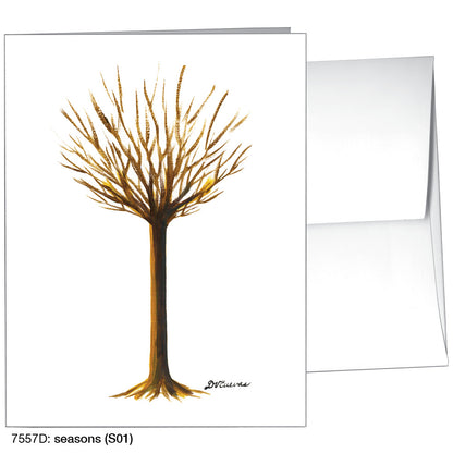 Seasons (01), Greeting Card (7557D)