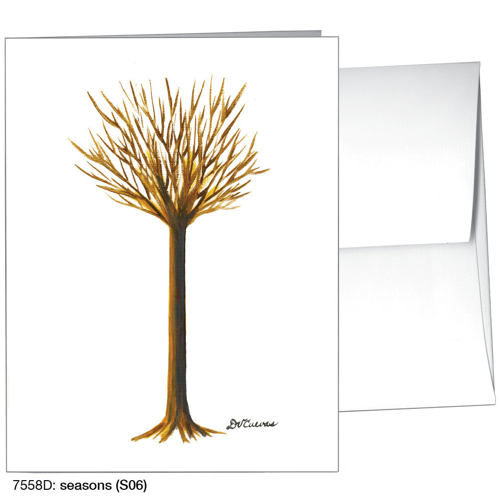 Seasons (06), Greeting Card (7558D)