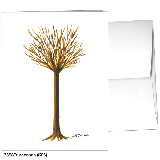 Seasons (06), Greeting Card (7558D)