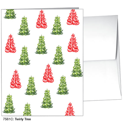 Twirly Tree, Greeting Card (7561C)