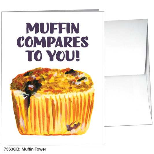 Muffin Tower, Greeting Card (7563GB)