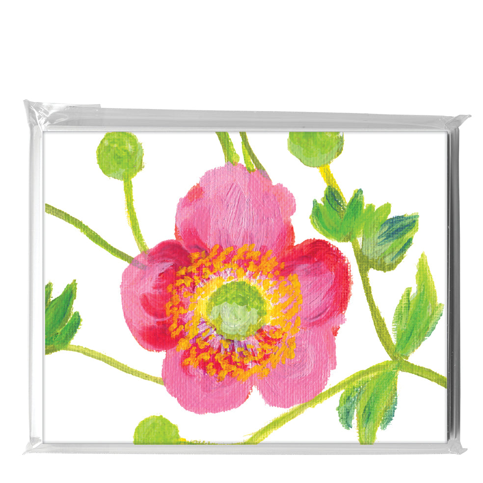 Japanese Anemones, Greeting Card (7565D)