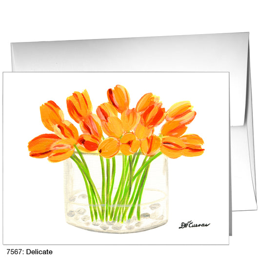 Delicate, Greeting Card (7567)