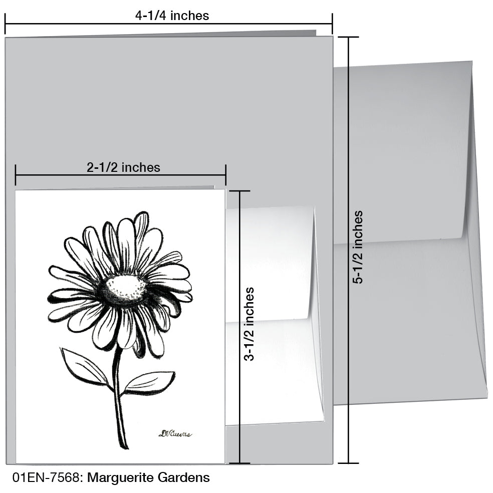 Marguerite Gardens, Greeting Card (7568)