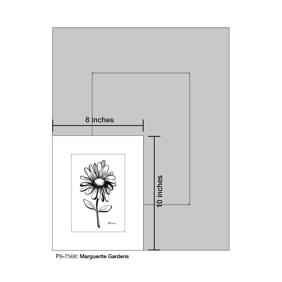 Marguerite Gardens, Print (#7568)