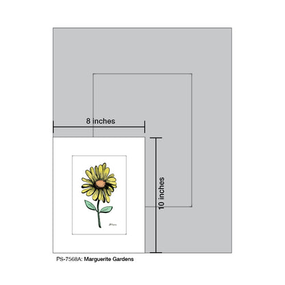 Marguerite Gardens, Print (#7568A)