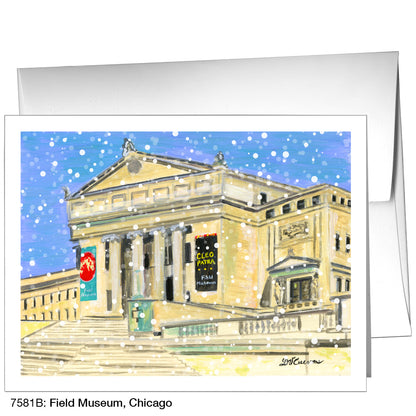 Field Museum, Chicago, Greeting Card (7581B)