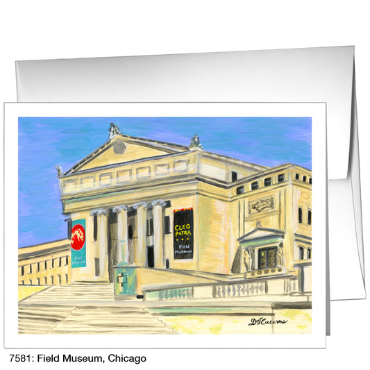 Field Museum, Chicago, Greeting Card (7581)