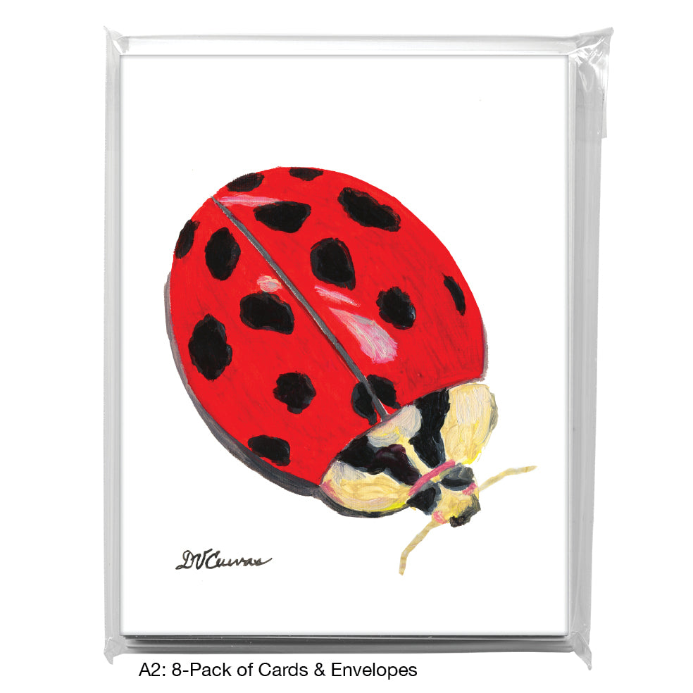 Ladybug, Greeting Card (7583)