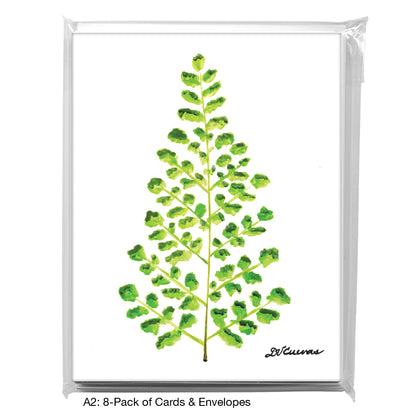 Maidenhair Fern, Greeting Card (7586)